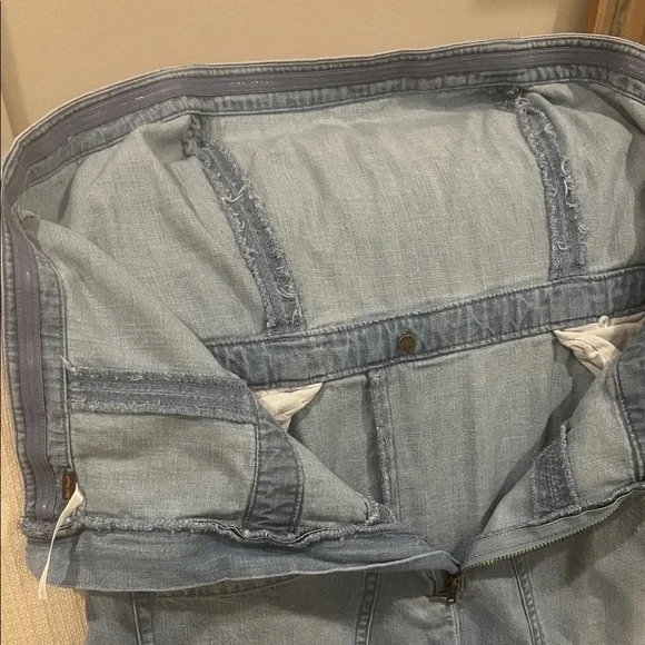 Free People Picture Perfect Denim Midi Dress - Picture 12 of 12